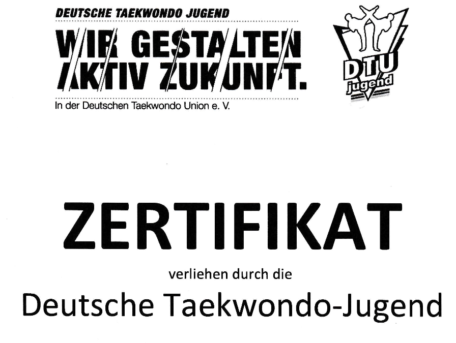 Tae-Kwon-Do Lehrer im Schulsport